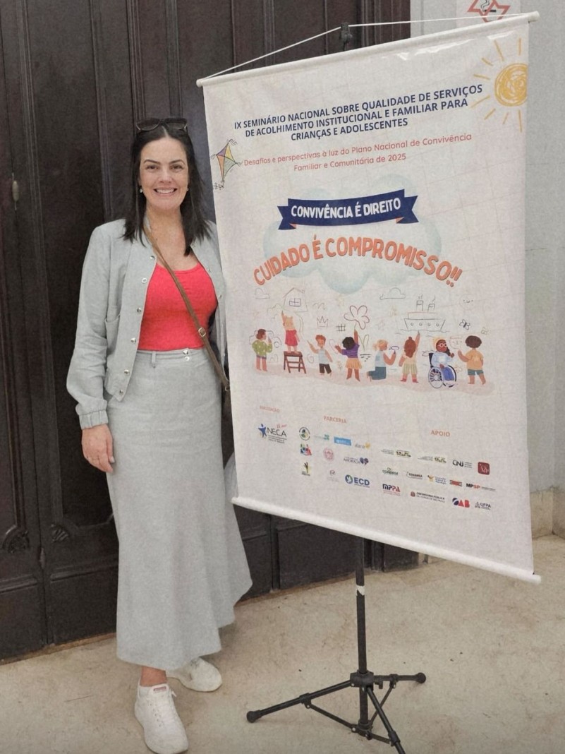 Diretora t&eacute;cnica representando a FPE em capacita&ccedil;&atilde;o nacional